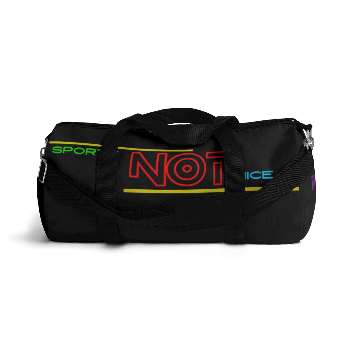 Sports Bag (Sporty Not Nice ) Black