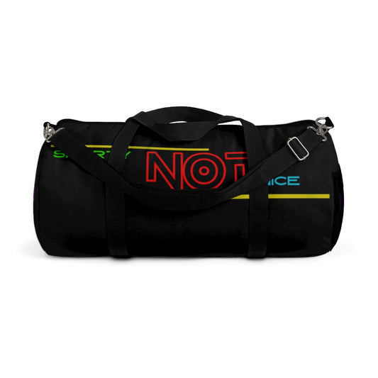 Sports Bag (Sporty Not Nice ) Black