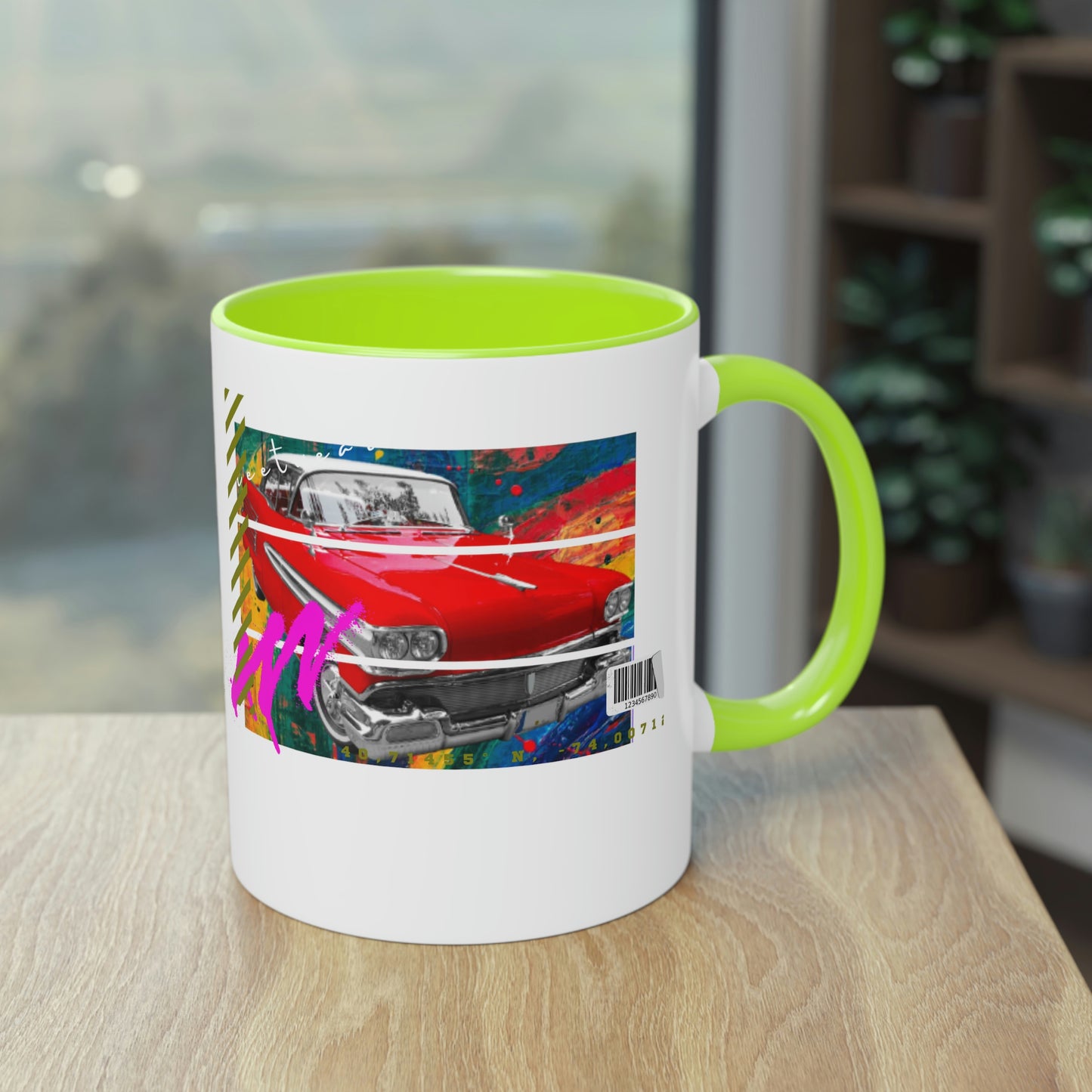 Coffee Mug  ( Urban Red Cadillac )