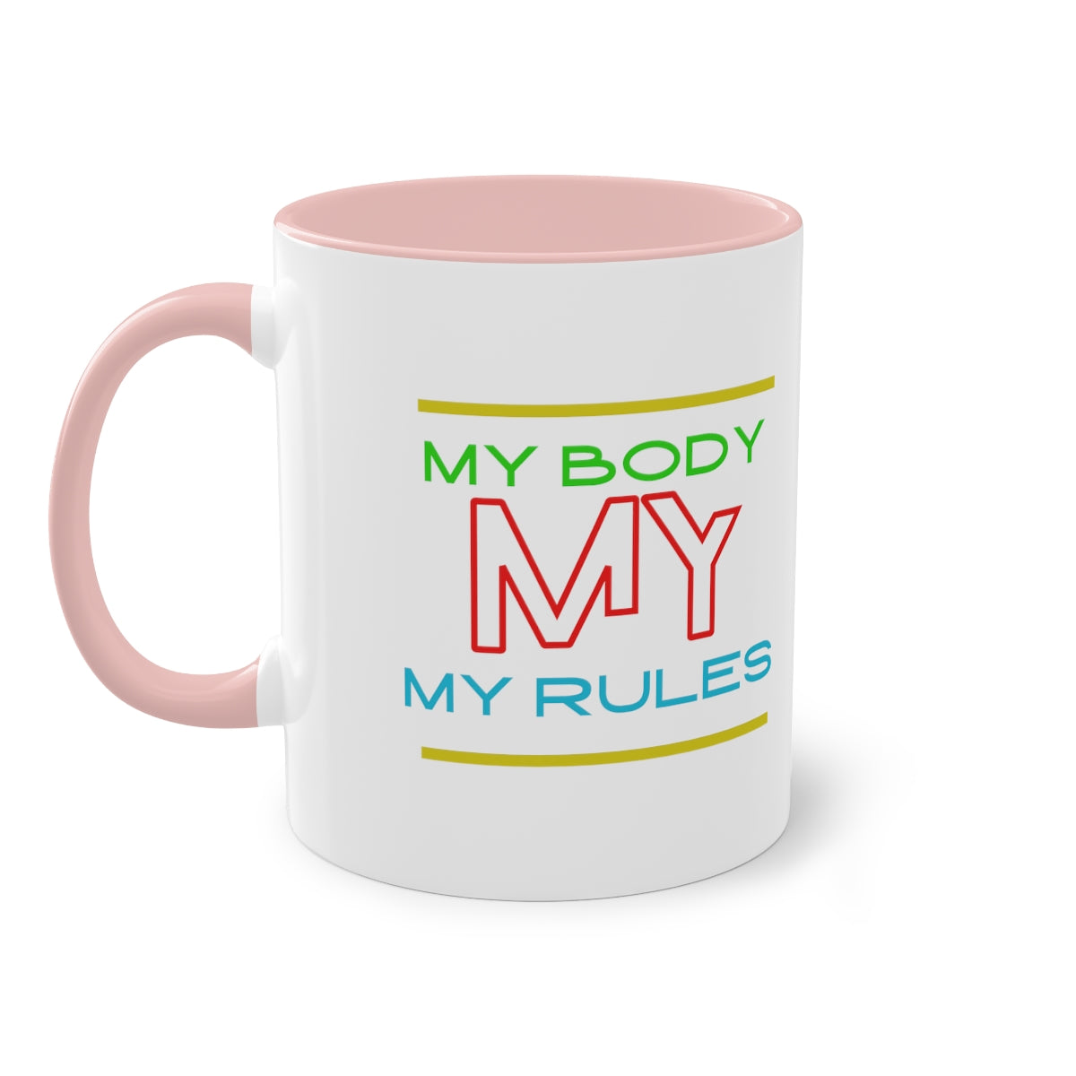 Coffee Mug  ( My Body My Rules  )
