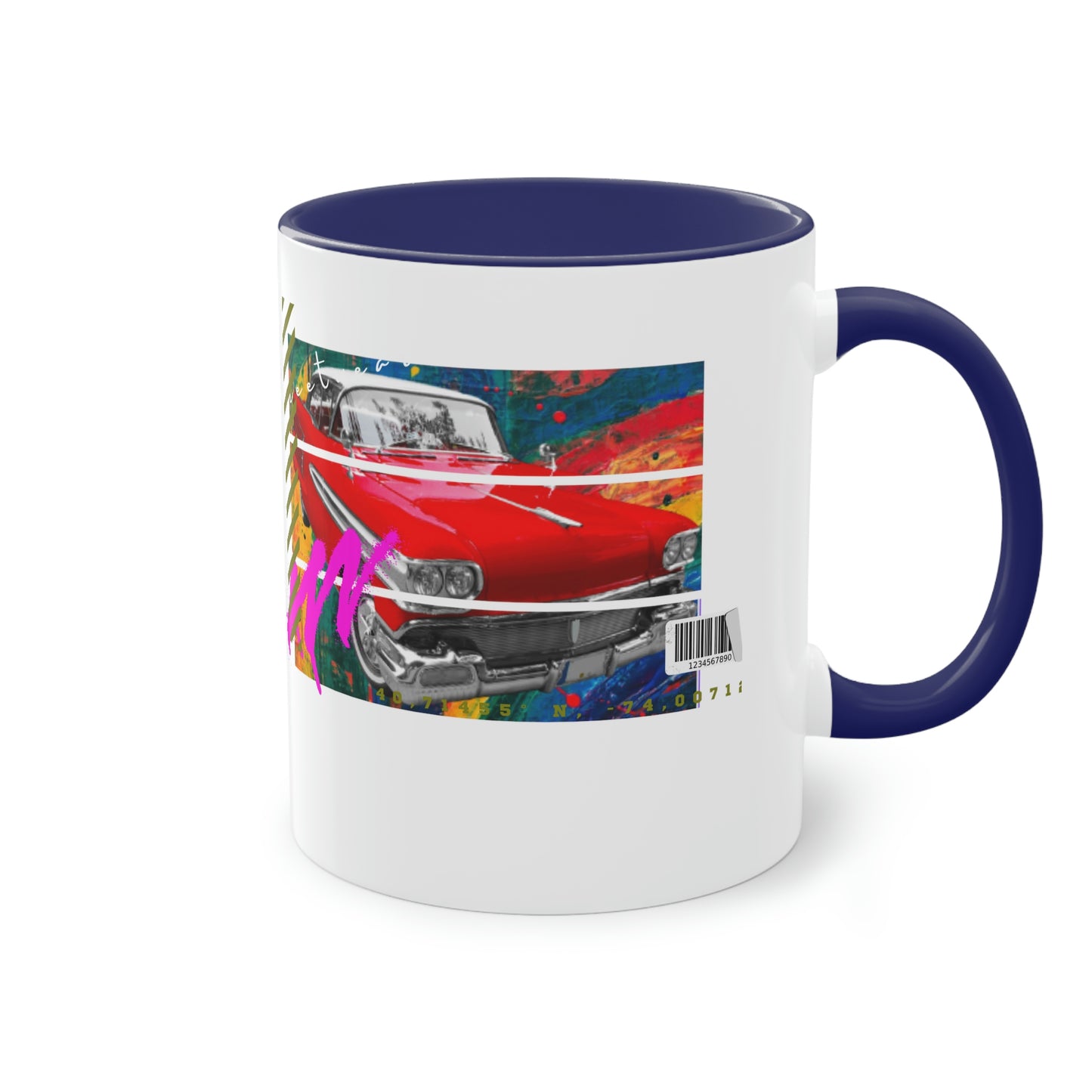 Coffee Mug  ( Urban Red Cadillac )