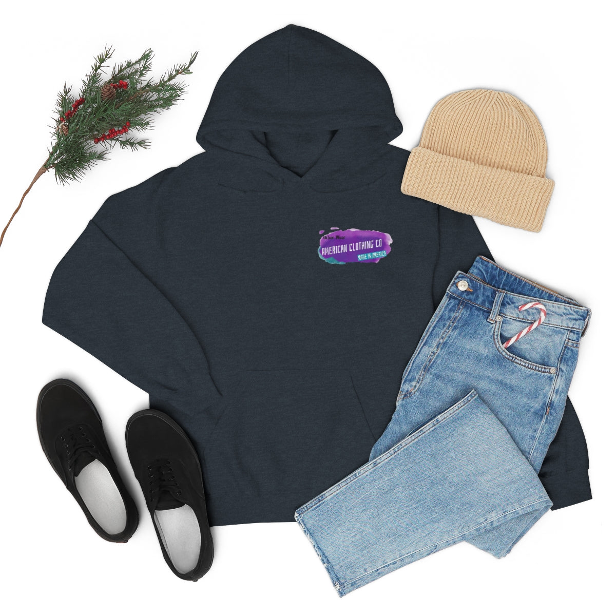 Premium Pullover Hoodie ( American Clothing Company )