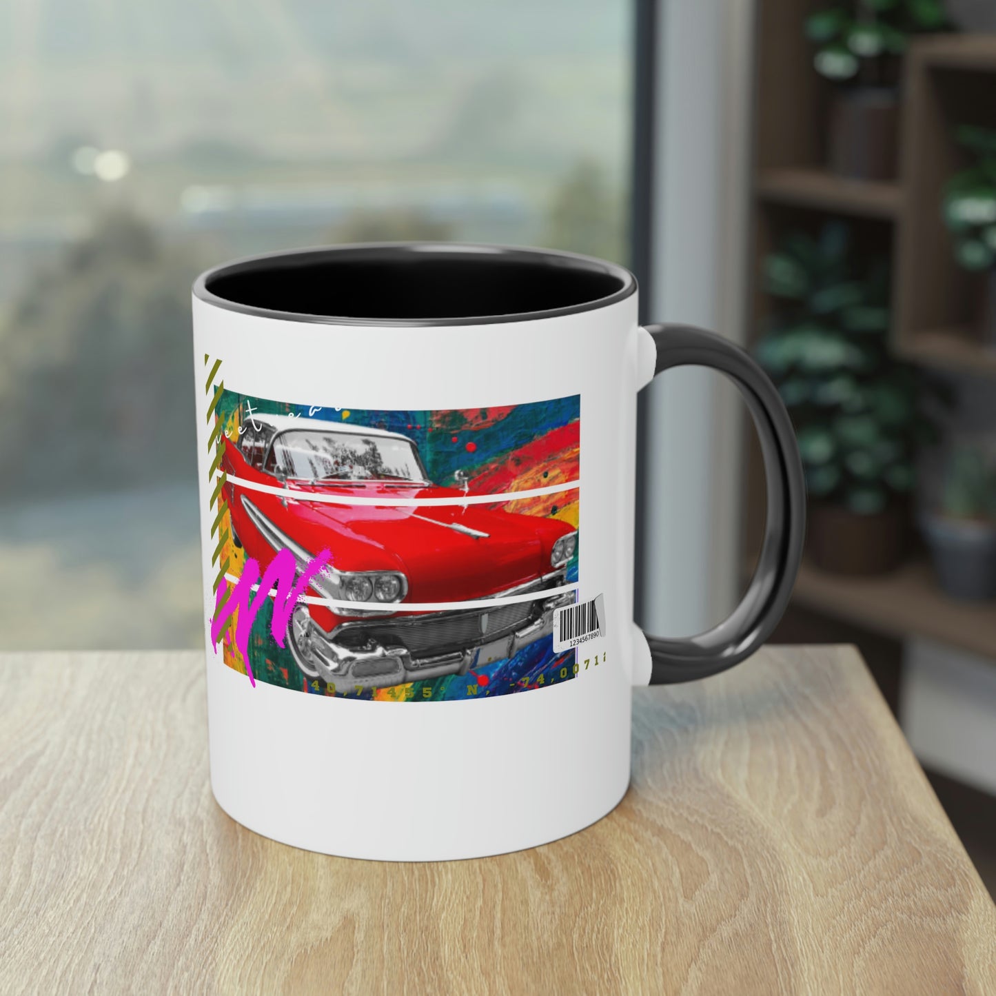 Coffee Mug  ( Urban Red Cadillac )