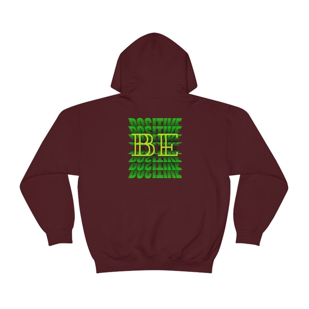 Premium Pullover Hoodie ( Be Positive )