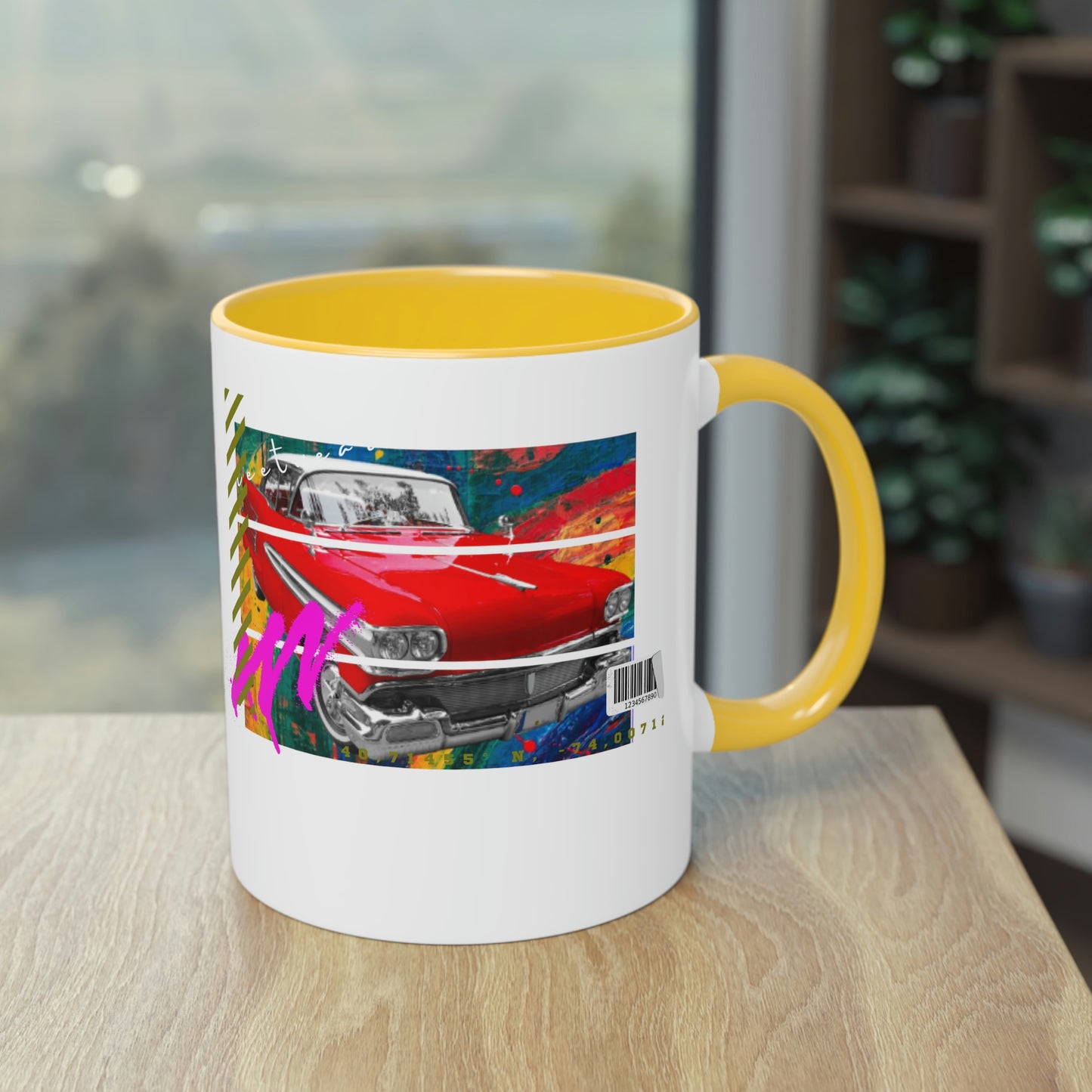 Coffee Mug  ( Urban Red Cadillac )