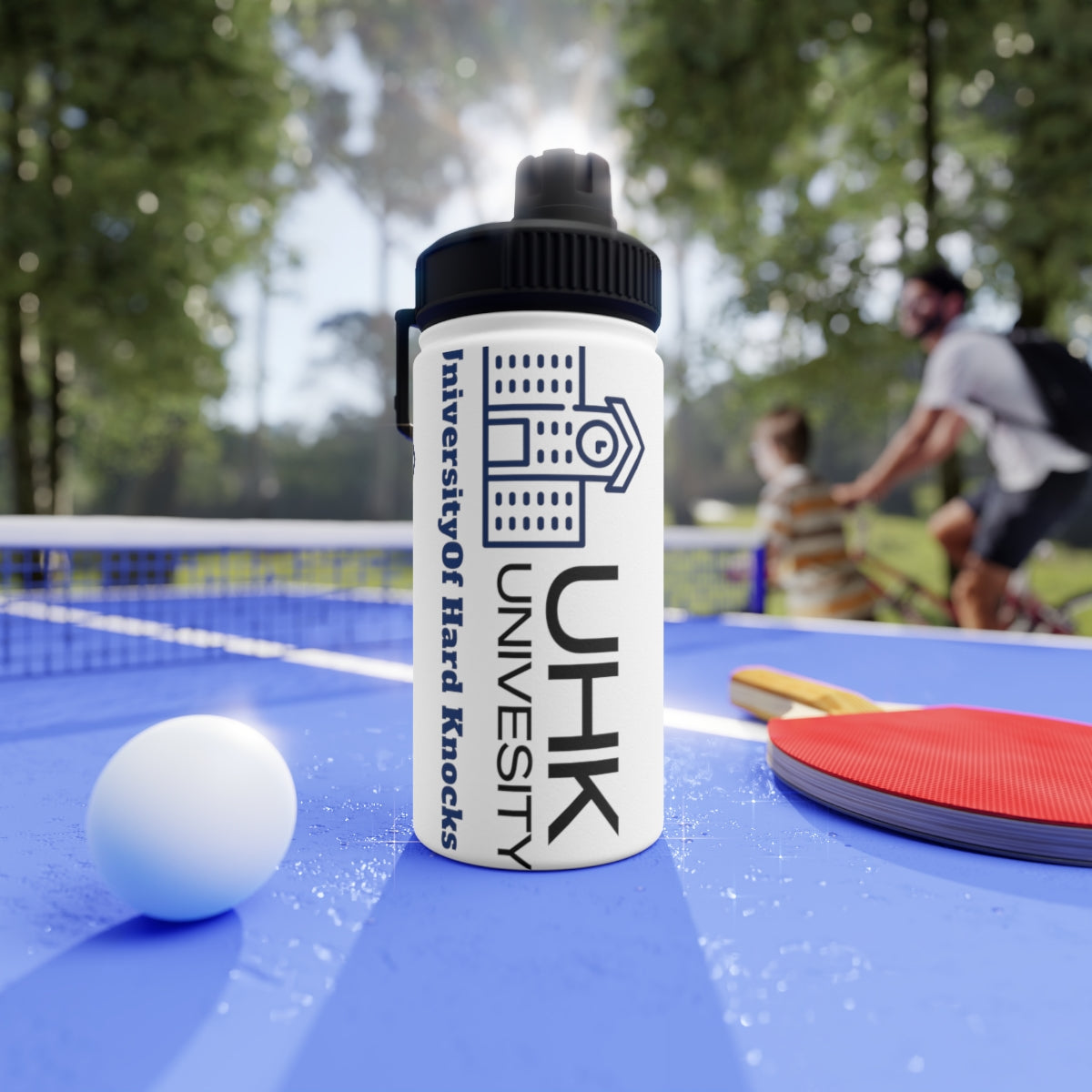 Stainless Steel Water Bottle, Sports Lid ( UNIVERSITY UHK )