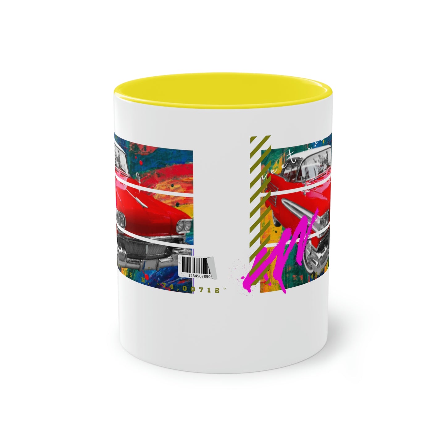 Coffee Mug  ( Urban Red Cadillac )