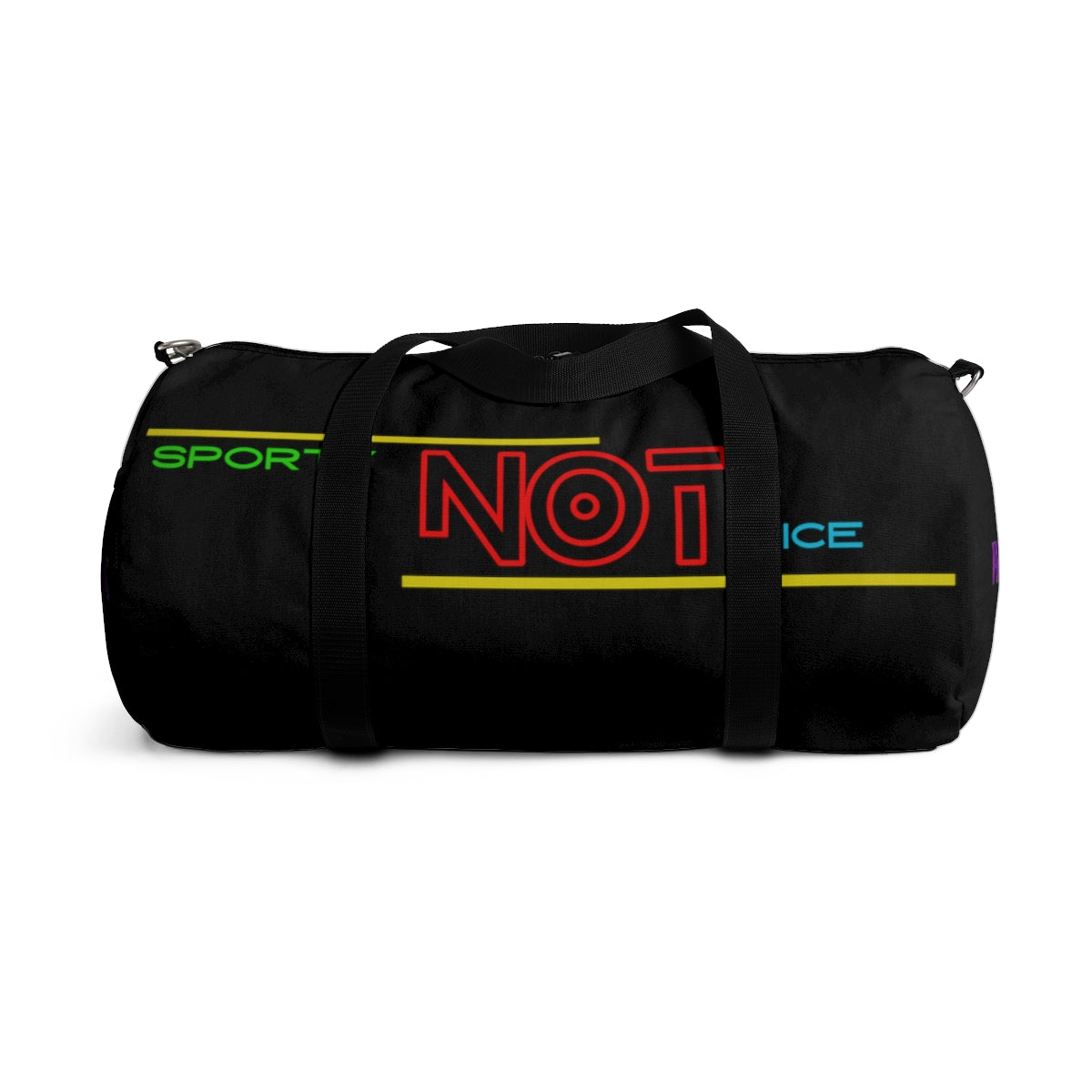 Sports Bag (Sporty Not Nice ) Black