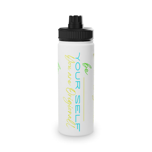 Stainless Steel Water Bottle, Sports Lid ( Be Yourself ) Activewear