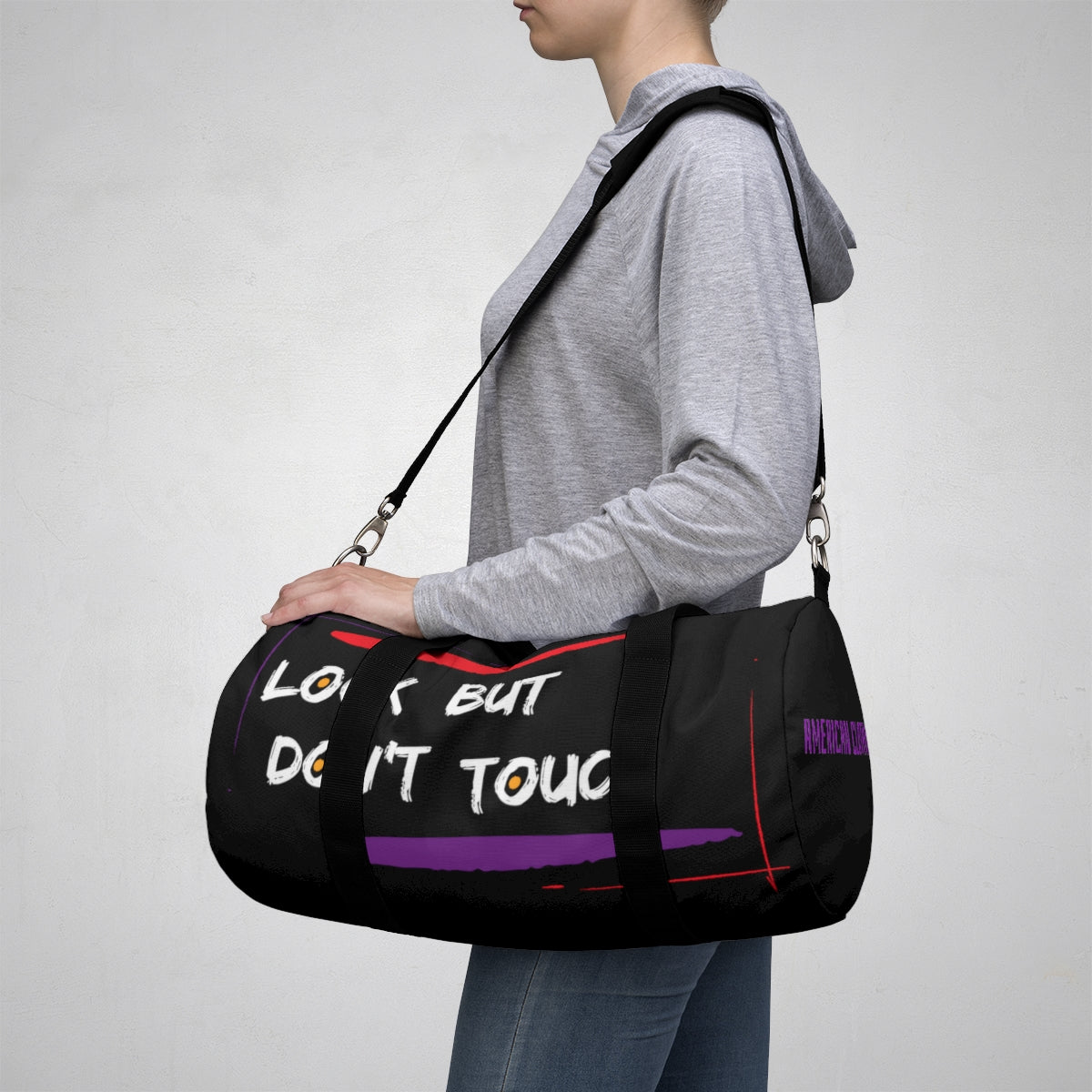Sports Bag (Look but Don't Touch ) Black