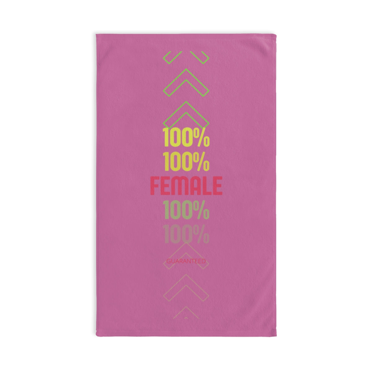 Sports Towel ( 100% Female ) Pink