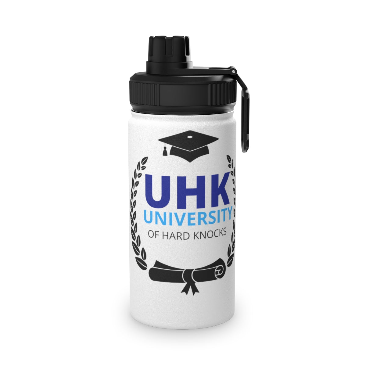 Stainless Steel Water Bottle, Sports Lid ( UHK UNIVERSITY )