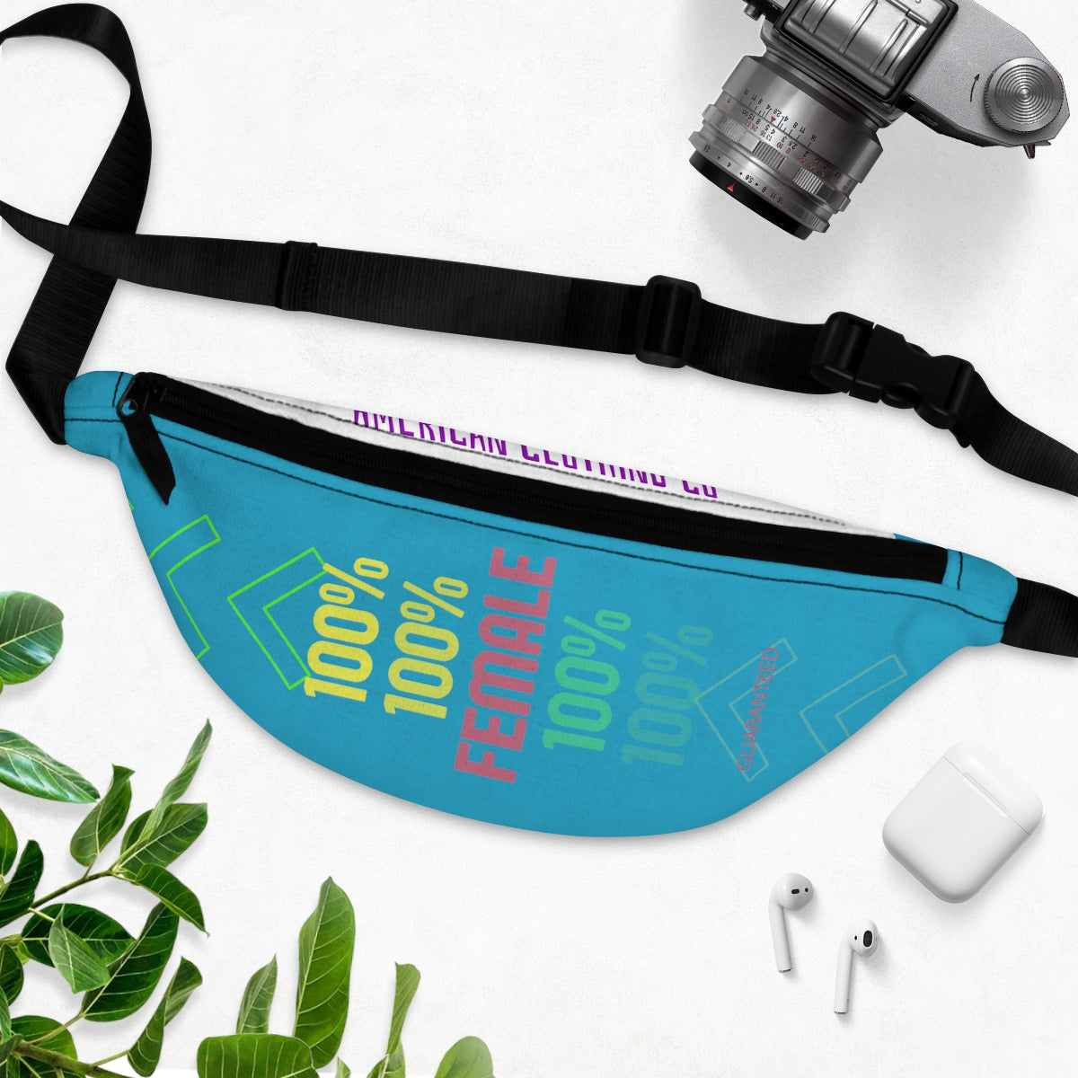 Fanny Pack ( 100% Female Turquoise )