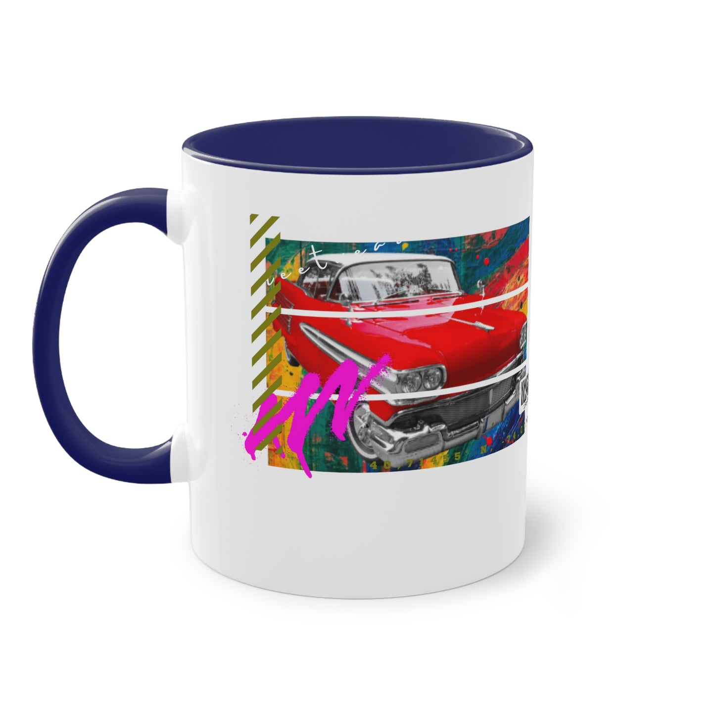 Coffee Mug  ( Urban Red Cadillac )