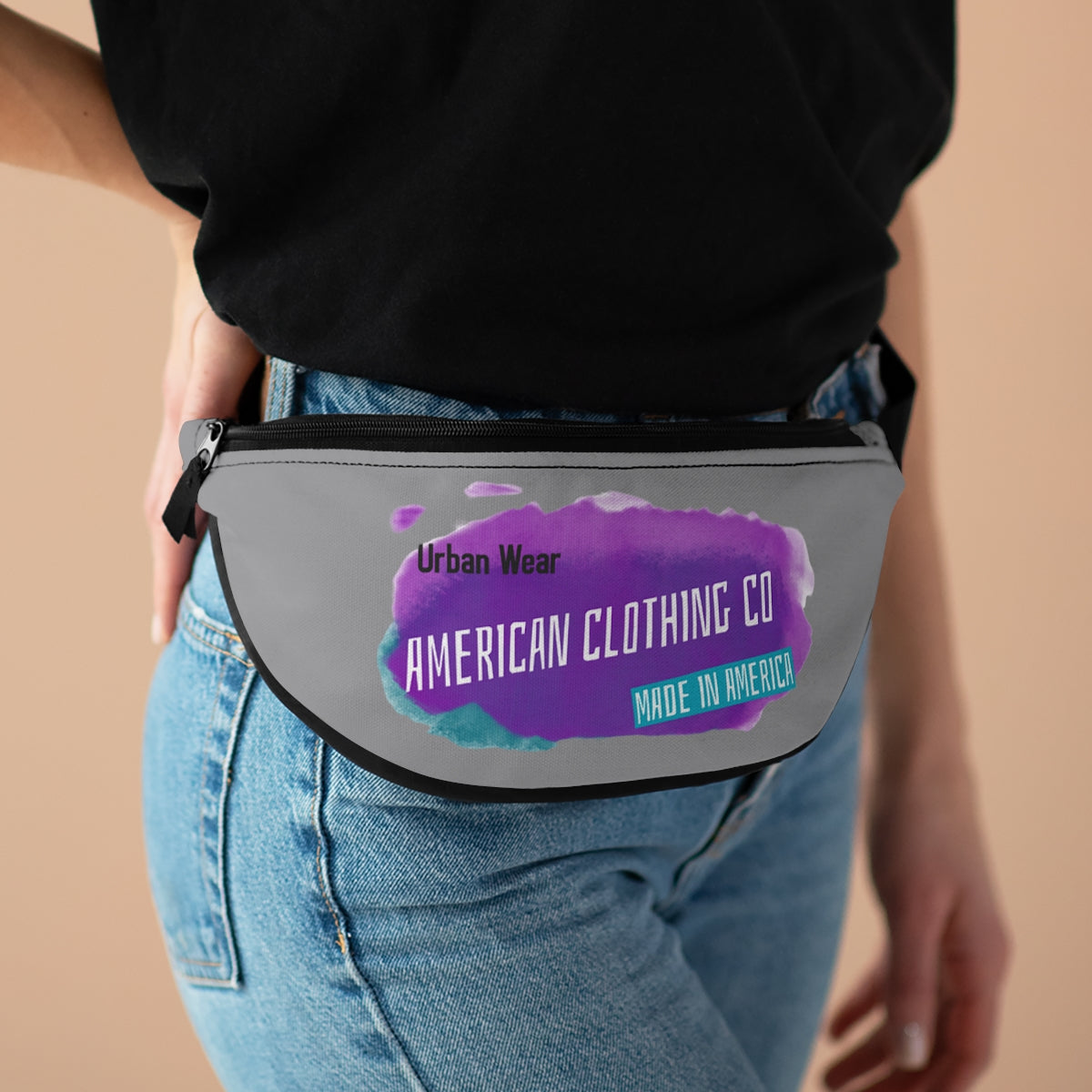 Fanny Pack ( American Clothing Company Grey )