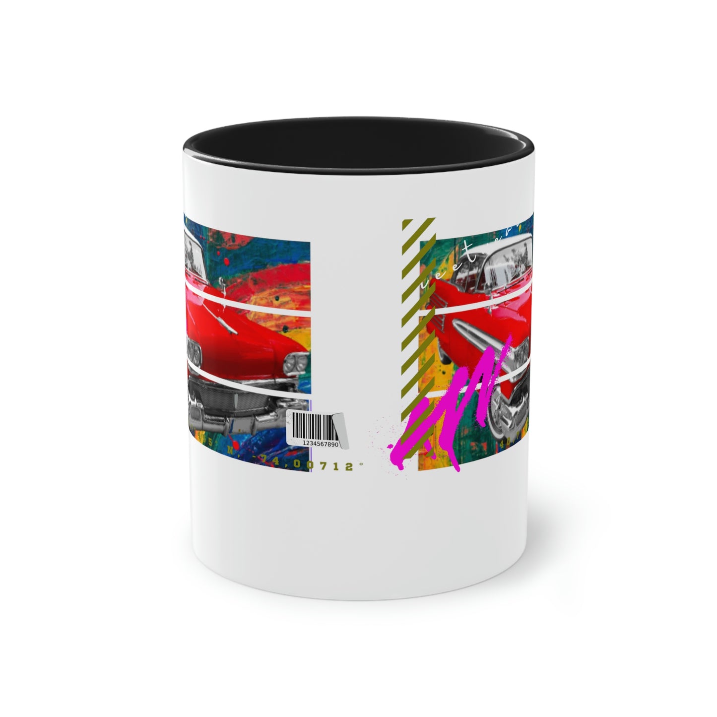 Coffee Mug  ( Urban Red Cadillac )
