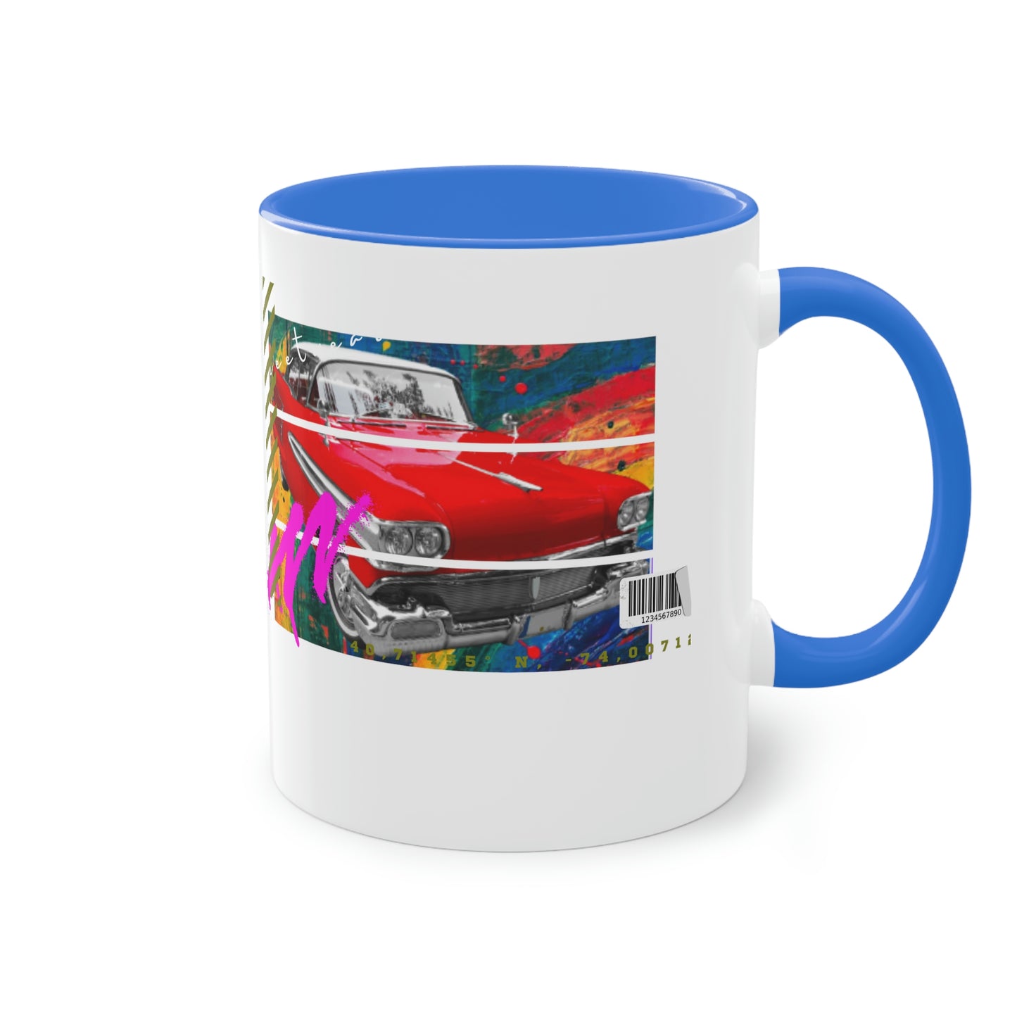 Coffee Mug  ( Urban Red Cadillac )