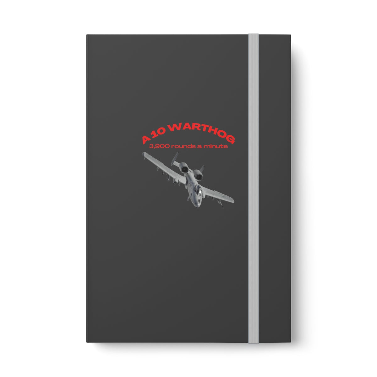 Hardcover Journal Color Contrast Notebook - Ruled ( Warthog ) Military Styling