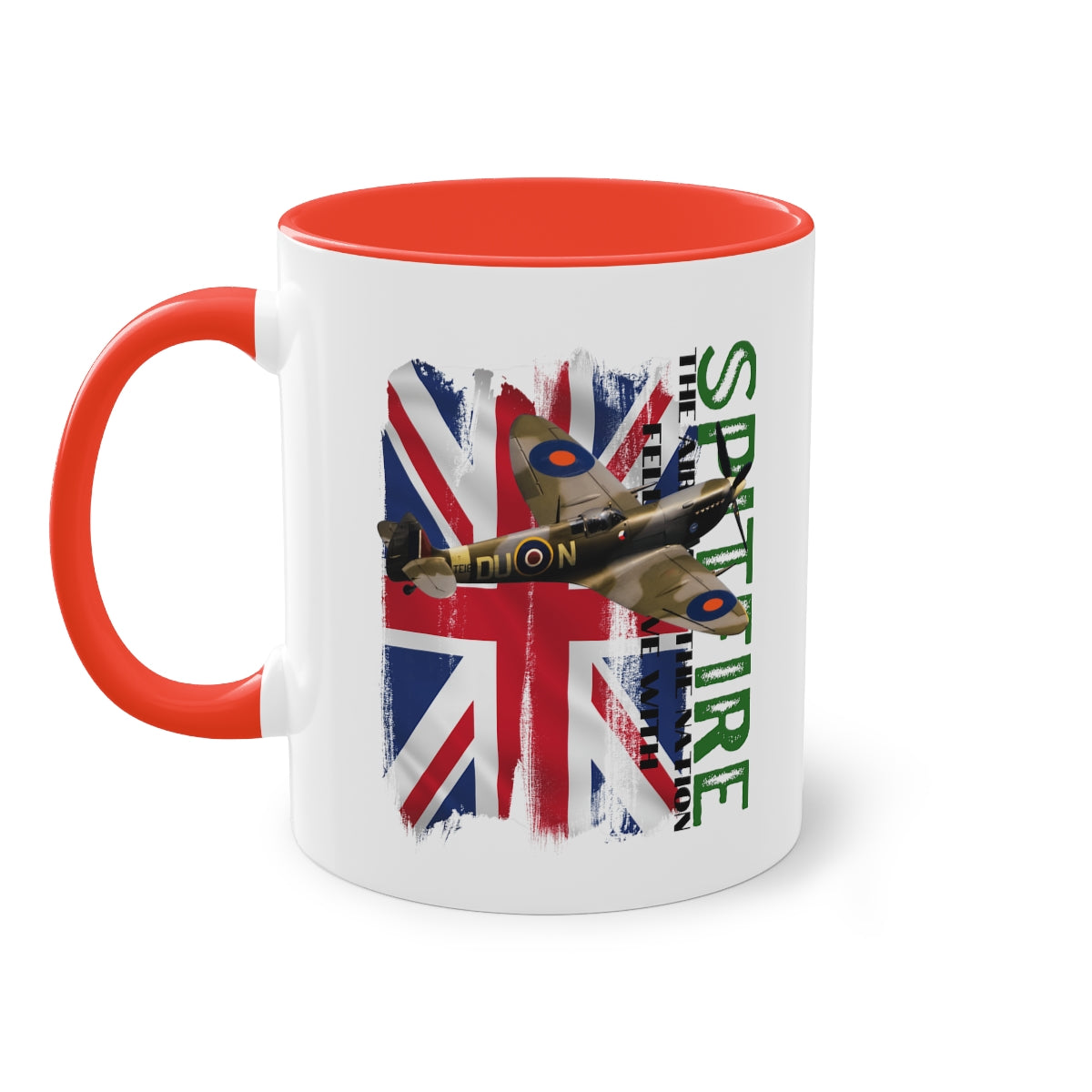 Coffee Mug  ( Spitfire ) Military Style