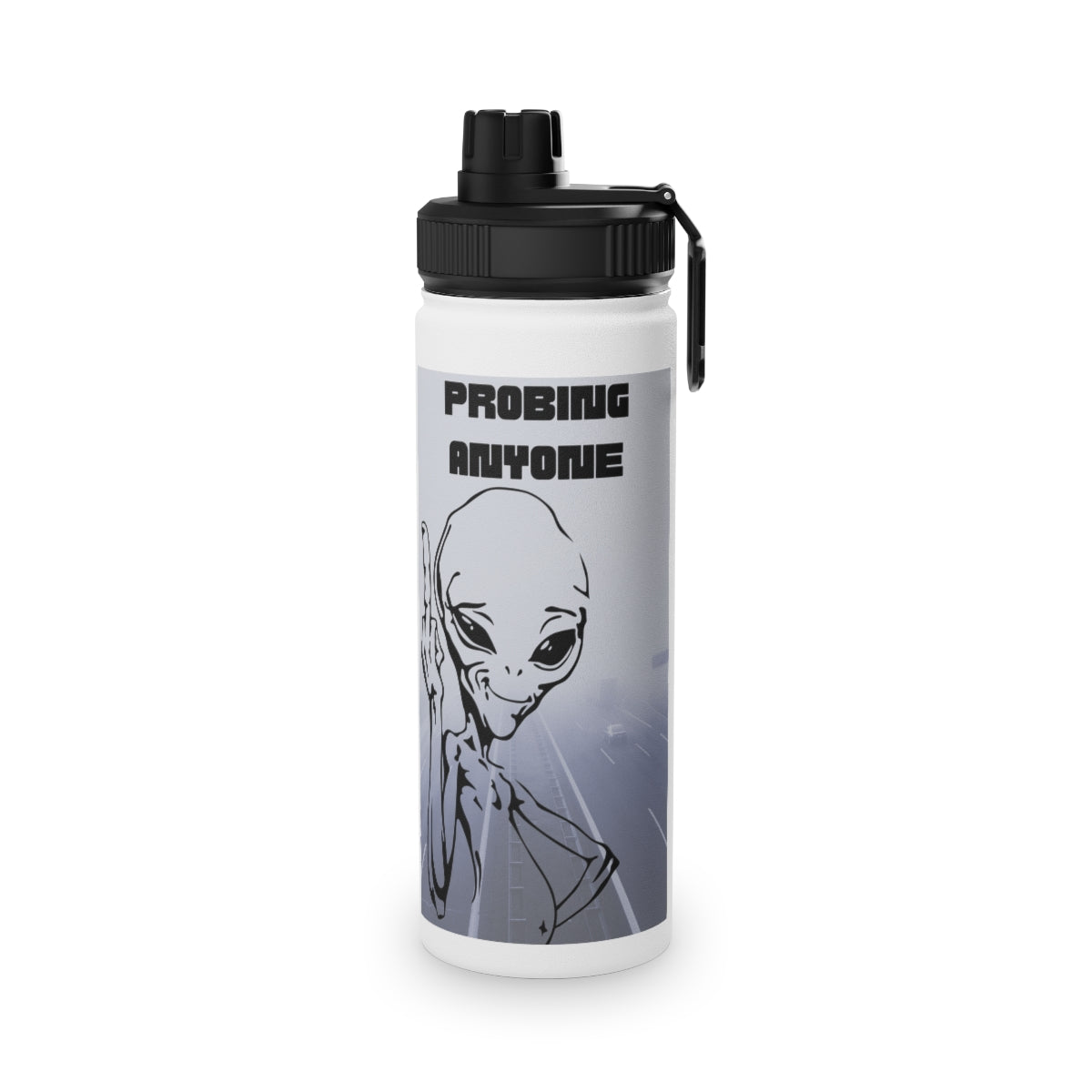 Stainless Steel Water Bottle, Sports Lid ( PAUL Anyoney for Probing )