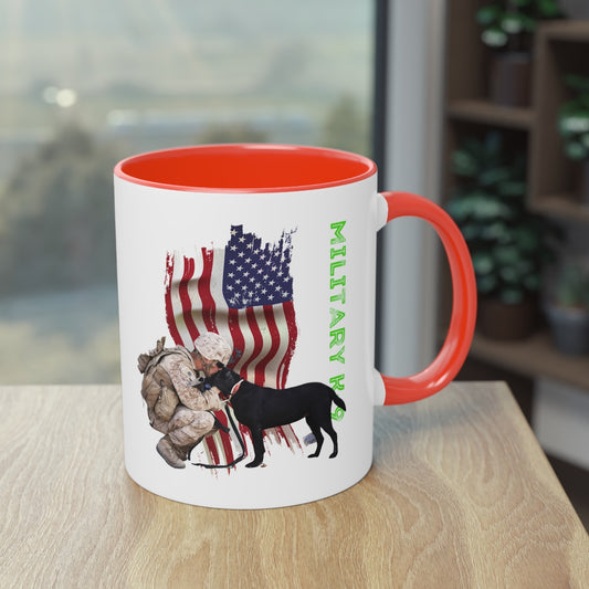 Coffee Mug  ( Military K-9 Unit ) Military Style