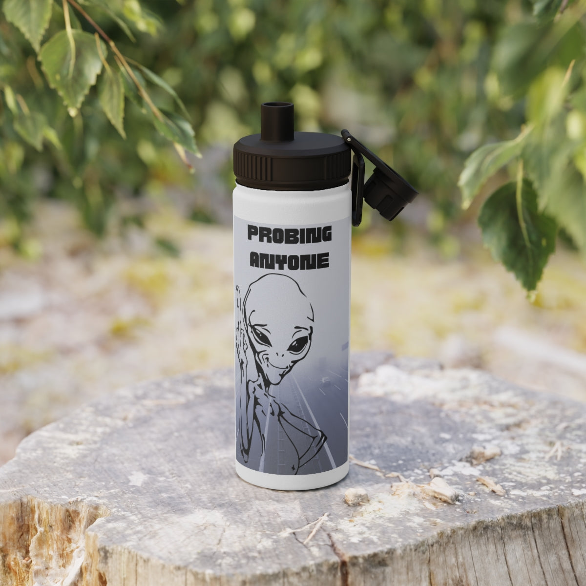 Stainless Steel Water Bottle, Sports Lid ( PAUL Anyoney for Probing )