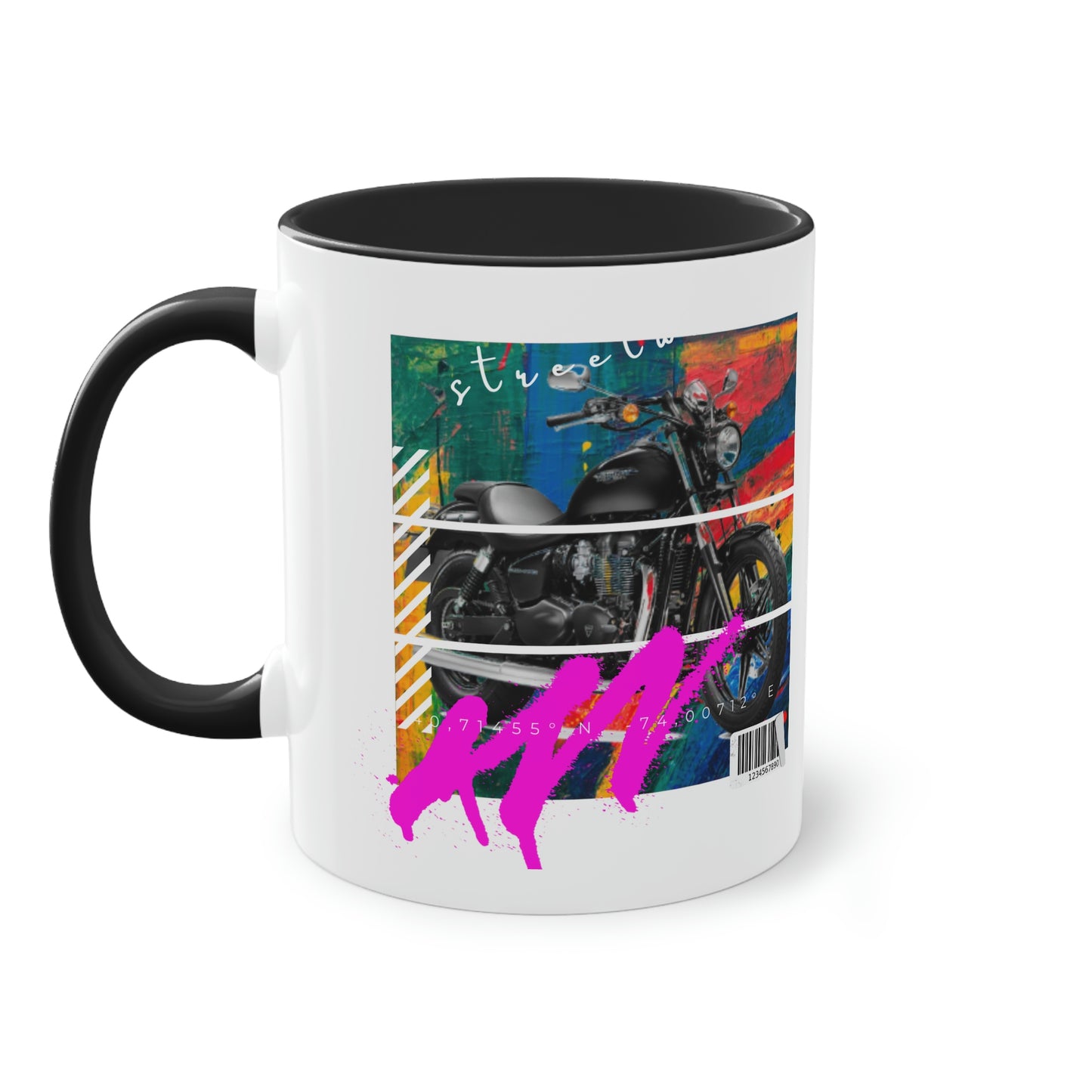 Coffee Mug  ( Urban Black Sports Bike )