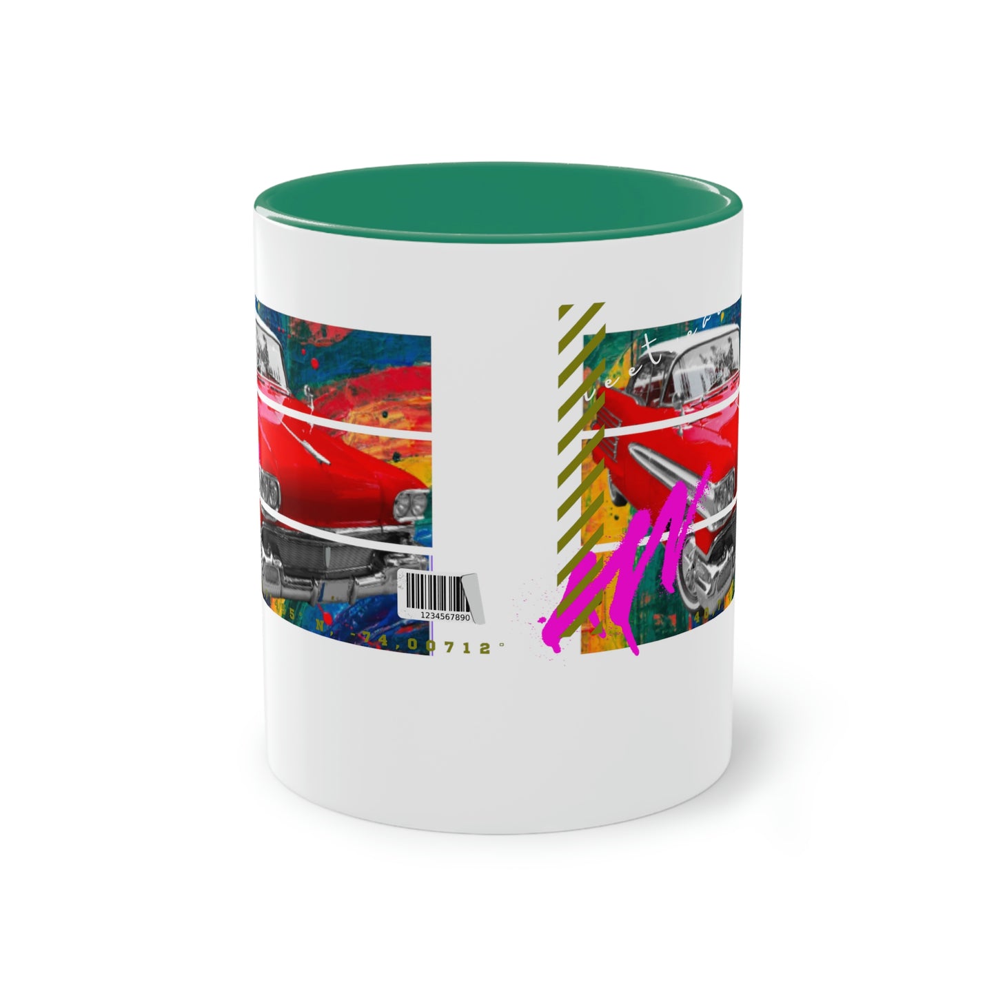 Coffee Mug  ( Urban Red Cadillac )