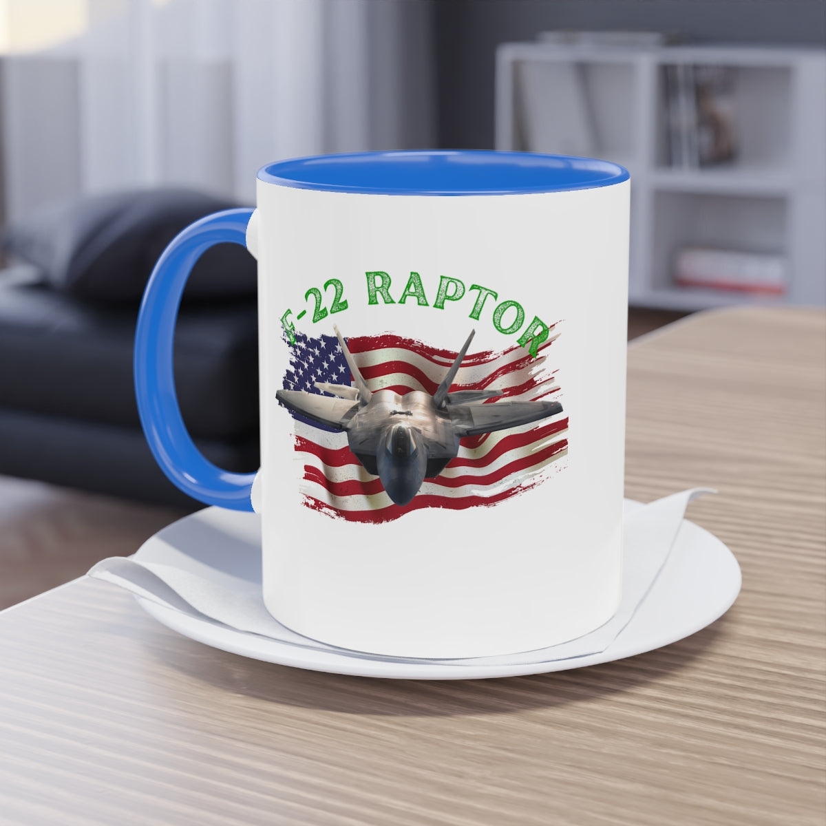 Coffee Mug  ( Raptor ) Military Style