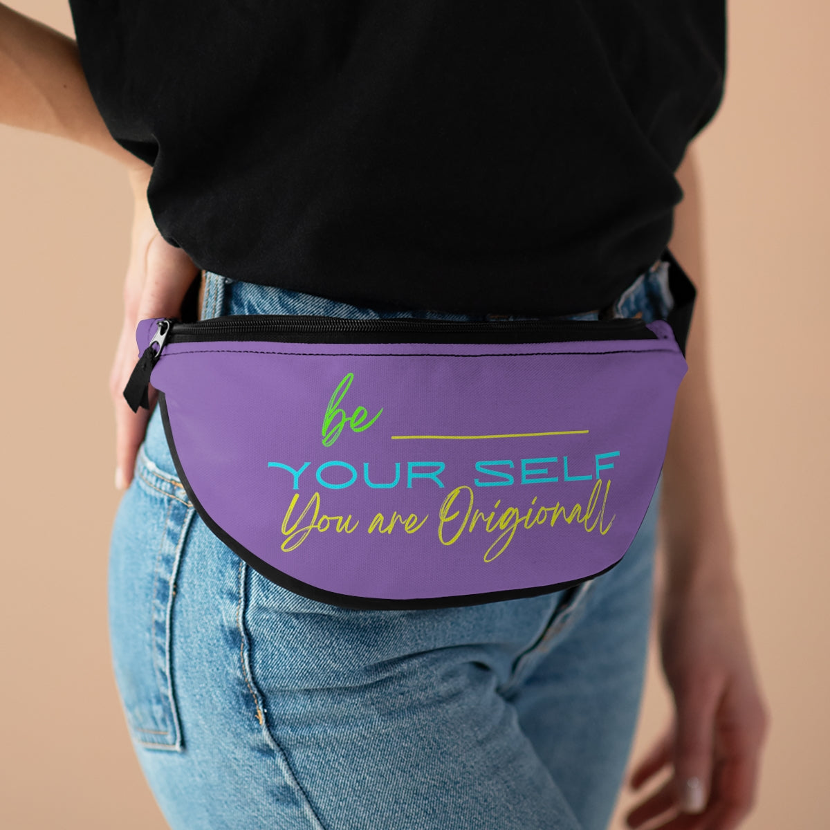 Fanny Pack ( Be yourself Purple )