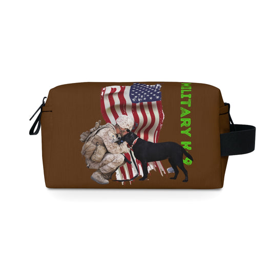 Toiletry Bag (K-9 Brown  ) Military Styling