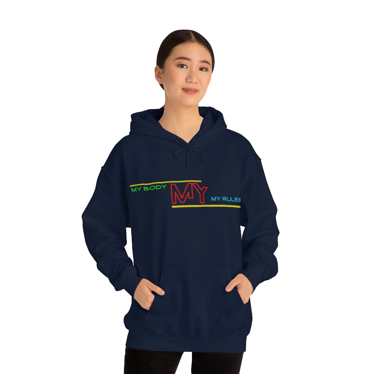 Hoodie ( My Body My Rules) Activewear