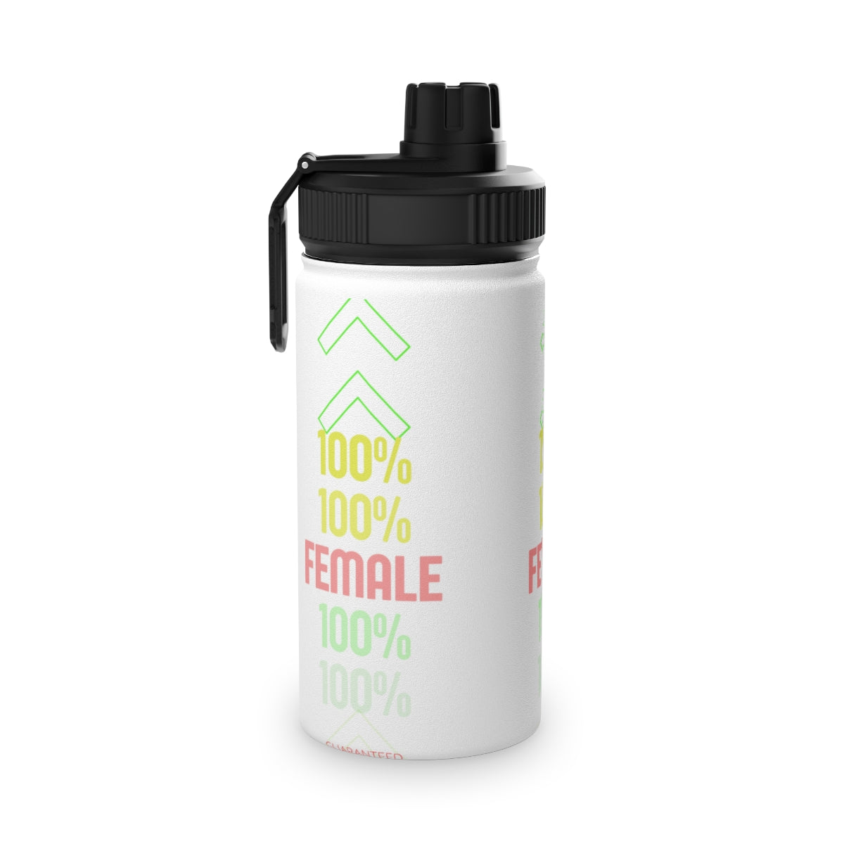 Stainless Steel Water Bottle, Sports Lid ( 100% Female) Activewear