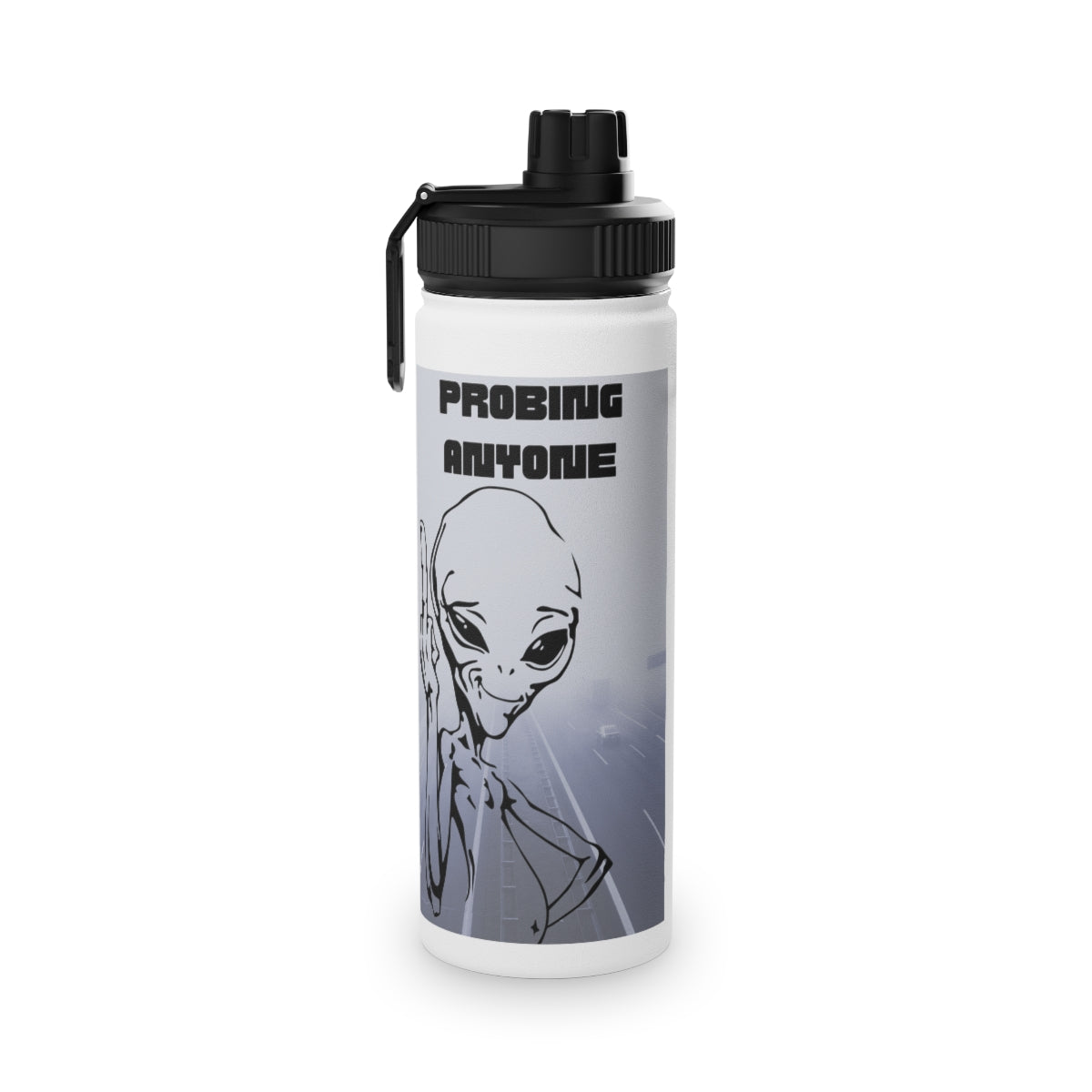 Stainless Steel Water Bottle, Sports Lid ( PAUL Anyoney for Probing )