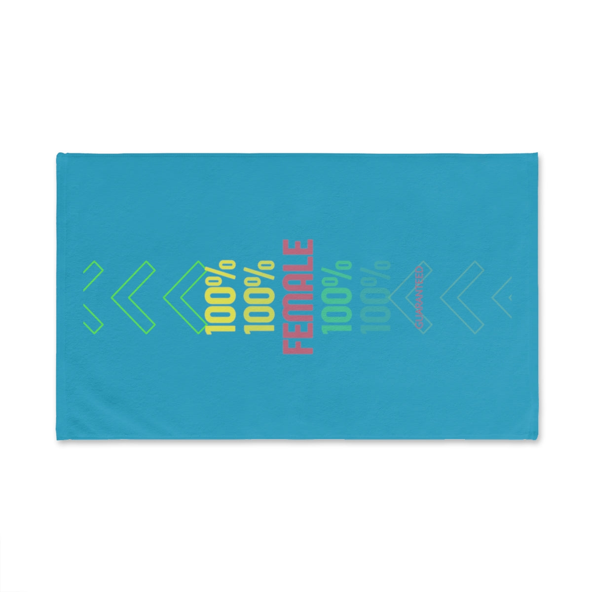 Sports Towel ( 100% Female ) Turquoise