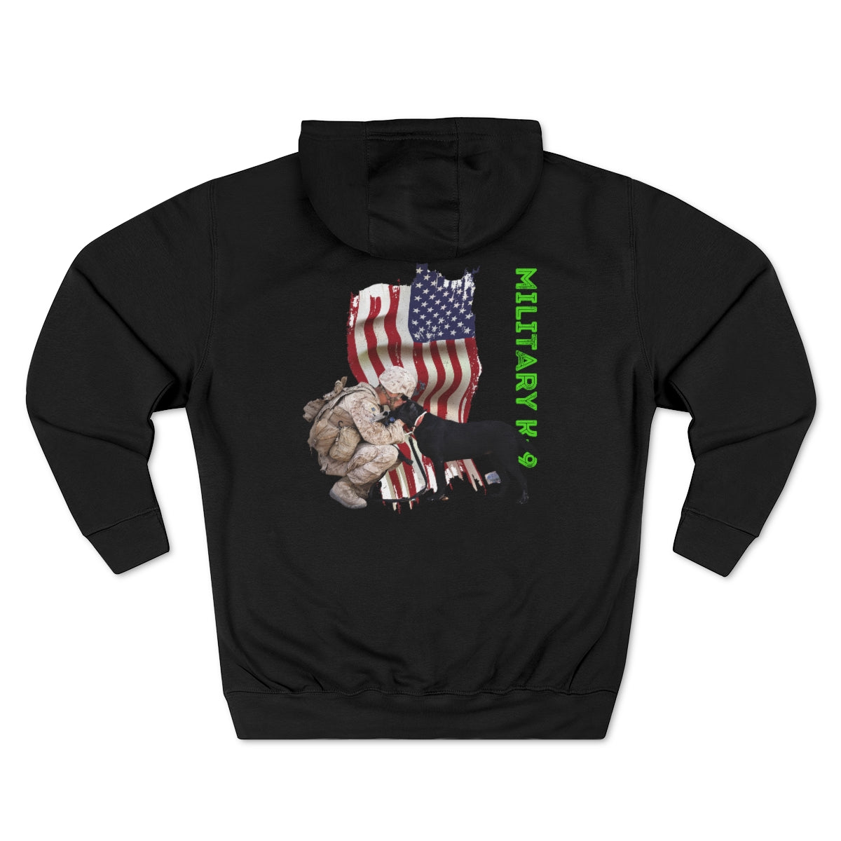 Hoodie ( Military K 9 Unit ) Military Style