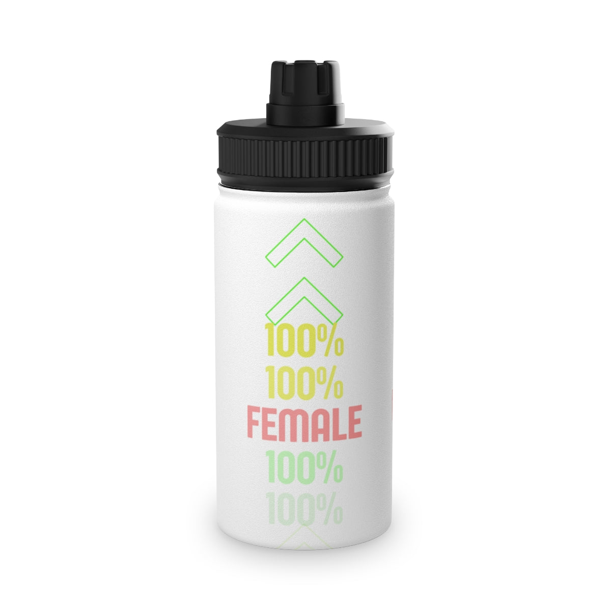 Stainless Steel Water Bottle, Sports Lid ( 100% Female) Activewear
