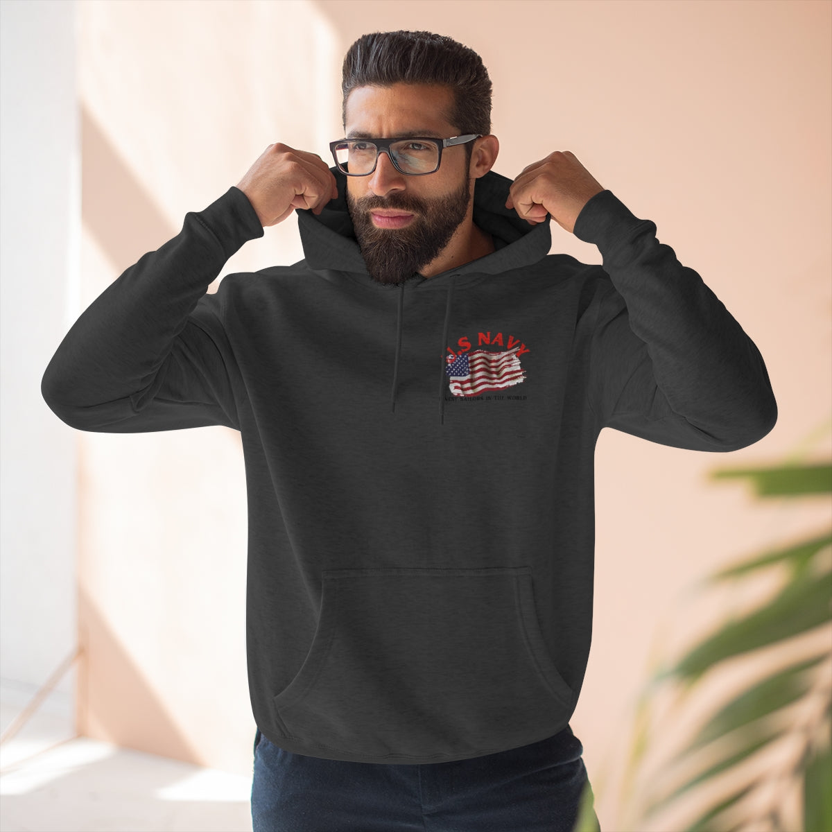 Hoodie ( US Navy ) Military style