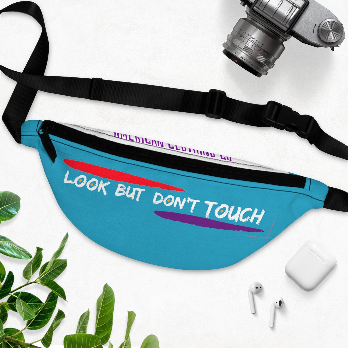 Fanny Pack ( Look But Don't Touch Turquoise )
