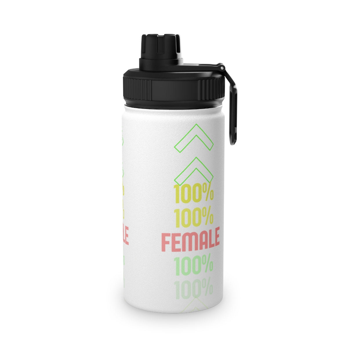 Stainless Steel Water Bottle, Sports Lid ( 100% Female) Activewear