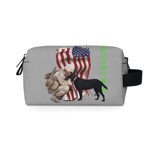 Toiletry Bag (K-9 Light Grey  ) Military Styling