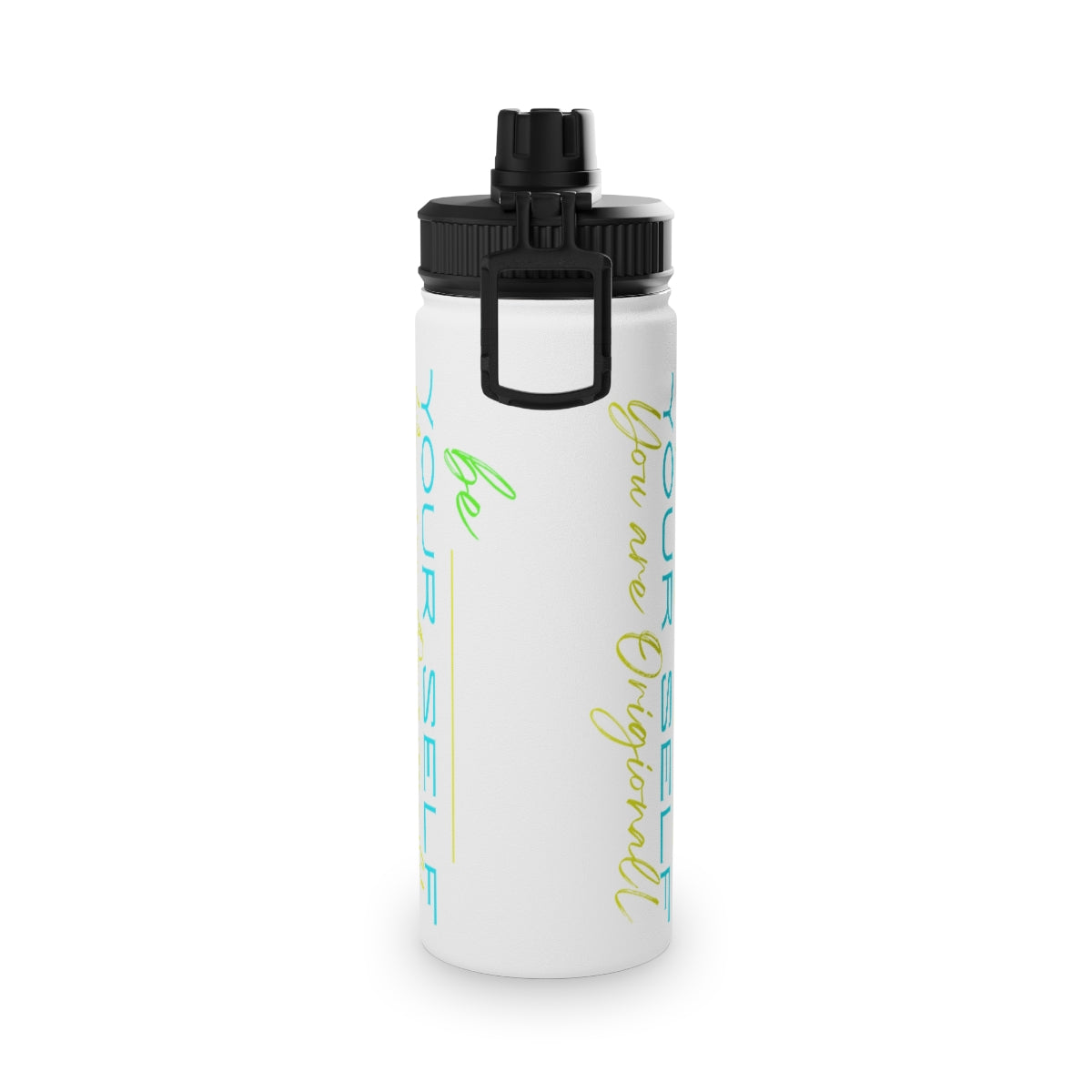 Stainless Steel Water Bottle, Sports Lid ( Be Yourself ) Activewear
