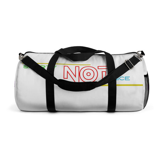 Sports Bag (Sporty Not Nice ) White