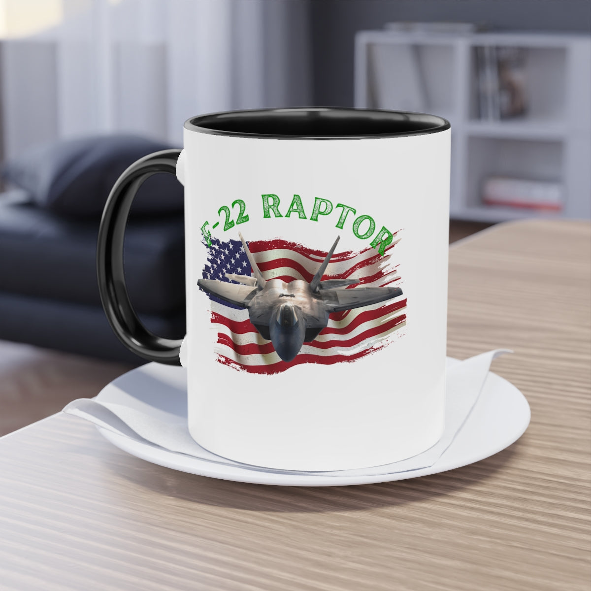 Coffee Mug  ( Raptor ) Military Style