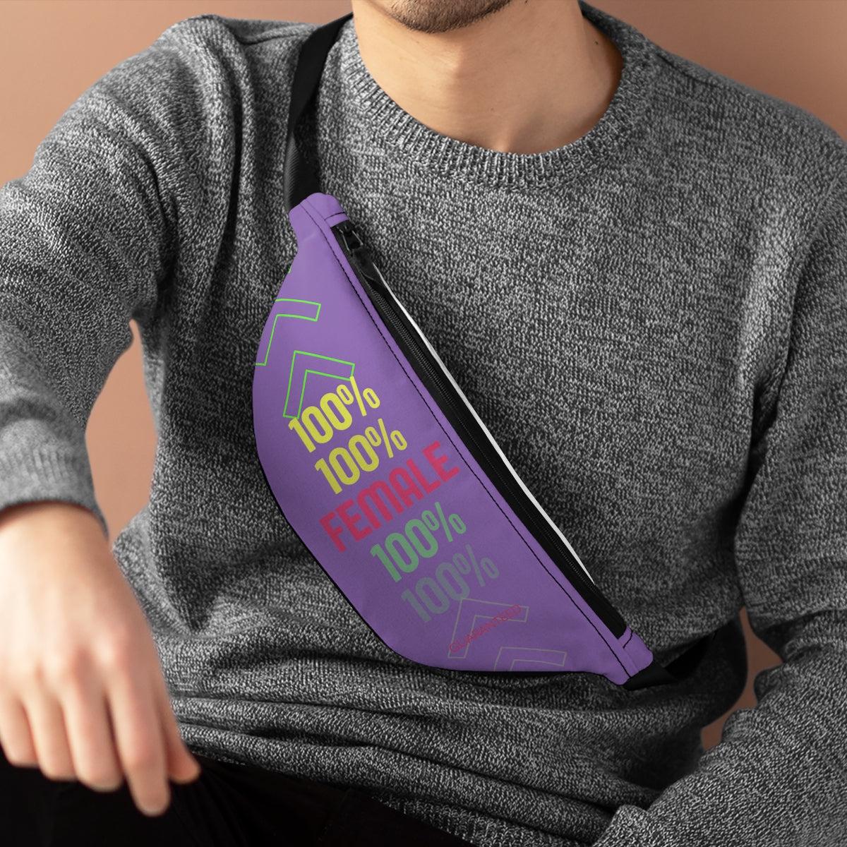 Fanny Pack ( 100% Female Purple )