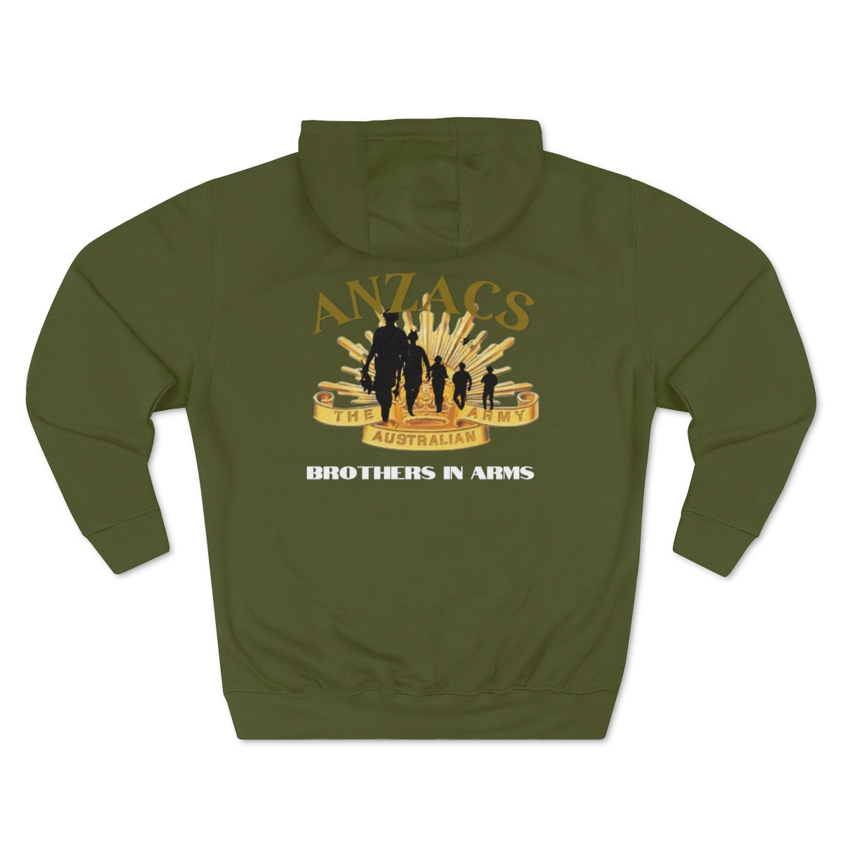 Hoodie ( ANZAC, Australian Military ) Military Style