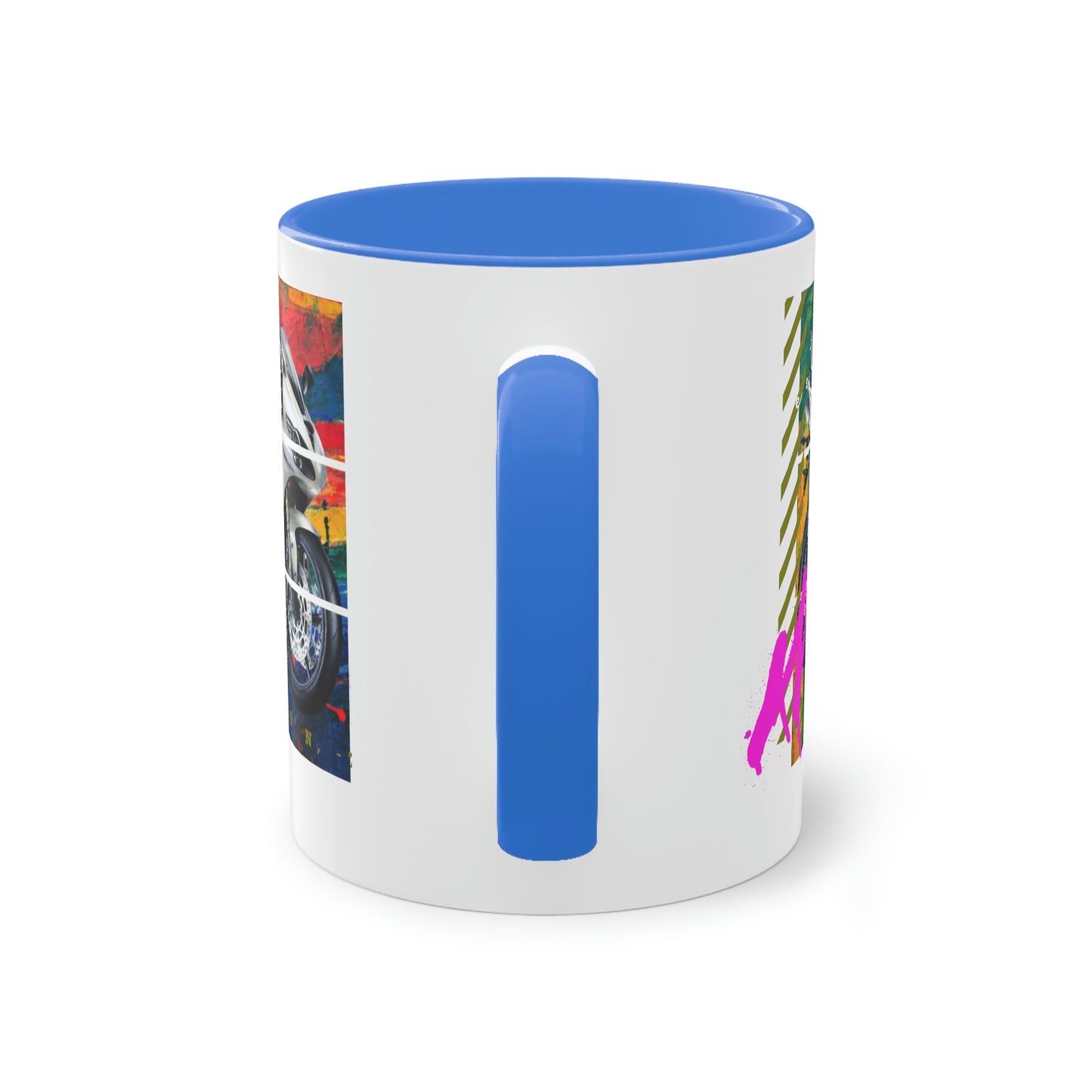 Coffee Mug  ( Urban White Sports Bike )