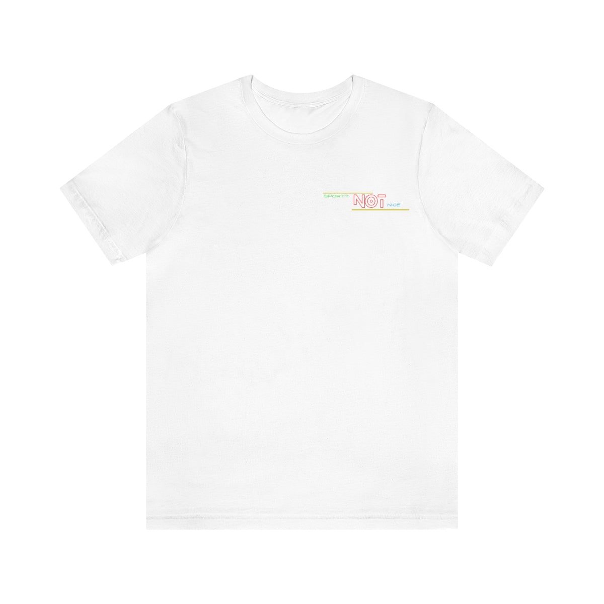 T-shirts Classic Jersey style short sleeve ( Sporty Not Nice ) Activewear