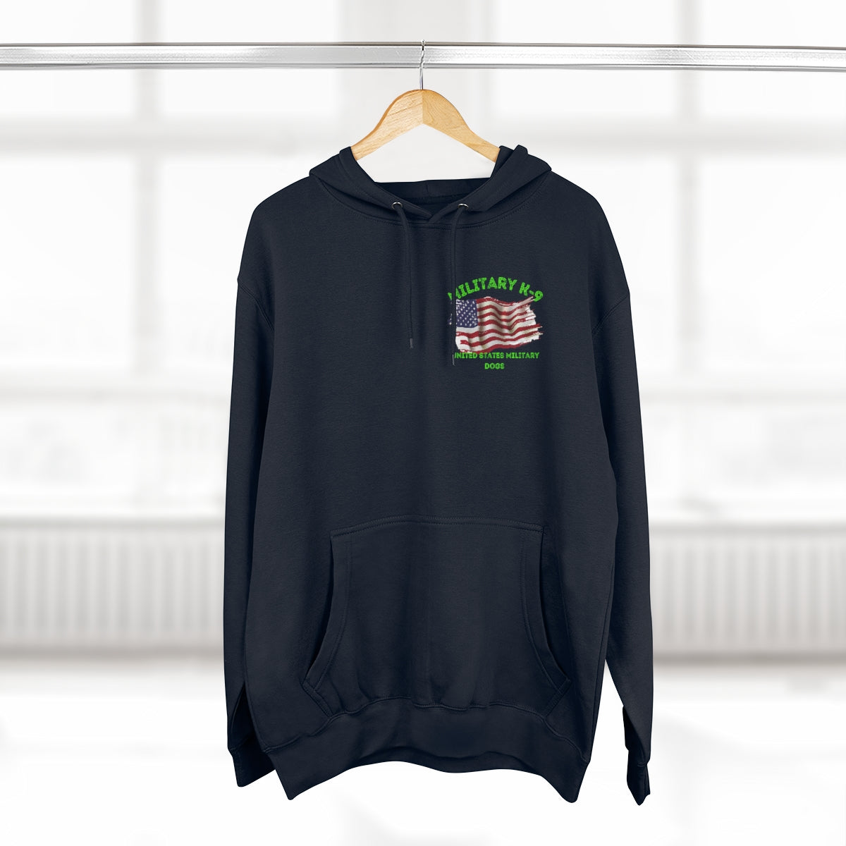 Hoodie ( Military K 9 Unit ) Military Style