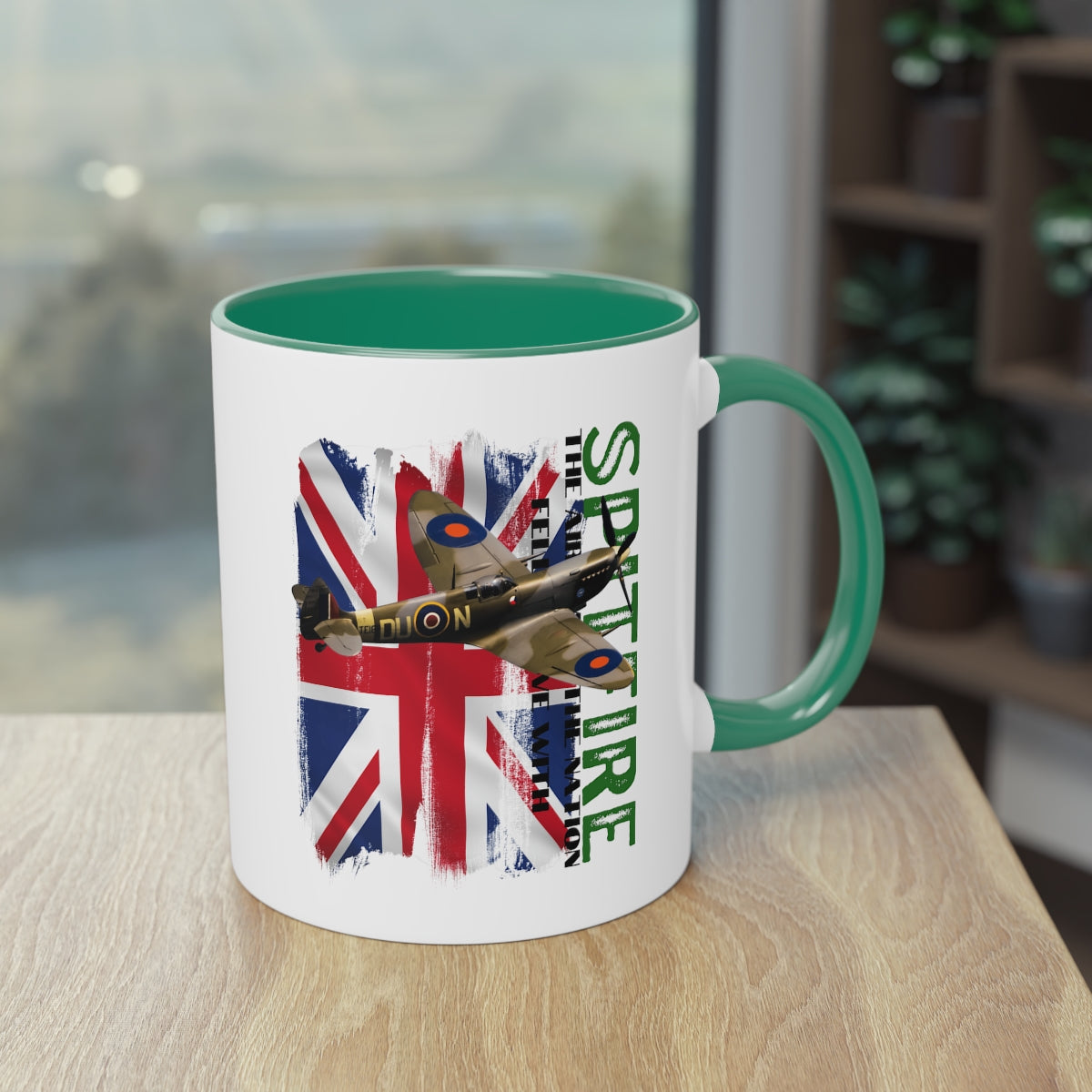 Coffee Mug  ( Spitfire ) Military Style